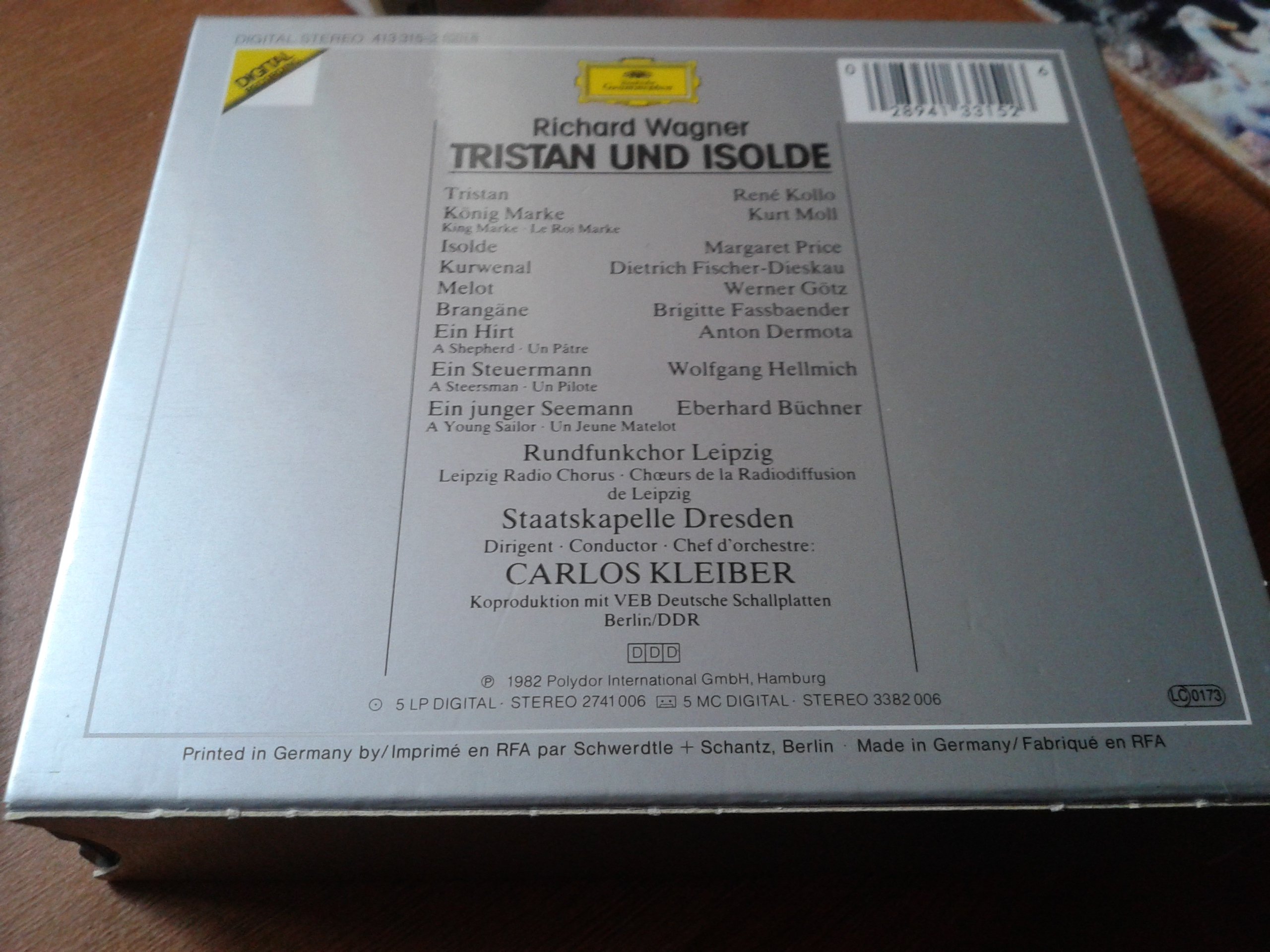 Tristano E Isotta (Opera Completa)