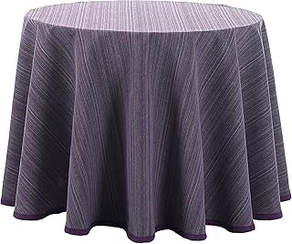 Martina Home Falda para Mesa Camilla modelo Ribera - Redonda de 90 - color Lila
