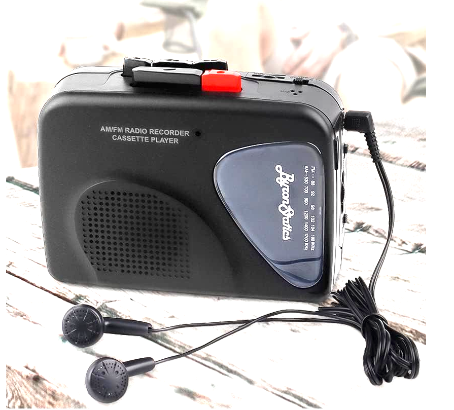 Amazon.co.jp: ByronStatics ポータブルカセットプレイヤー レコーダー