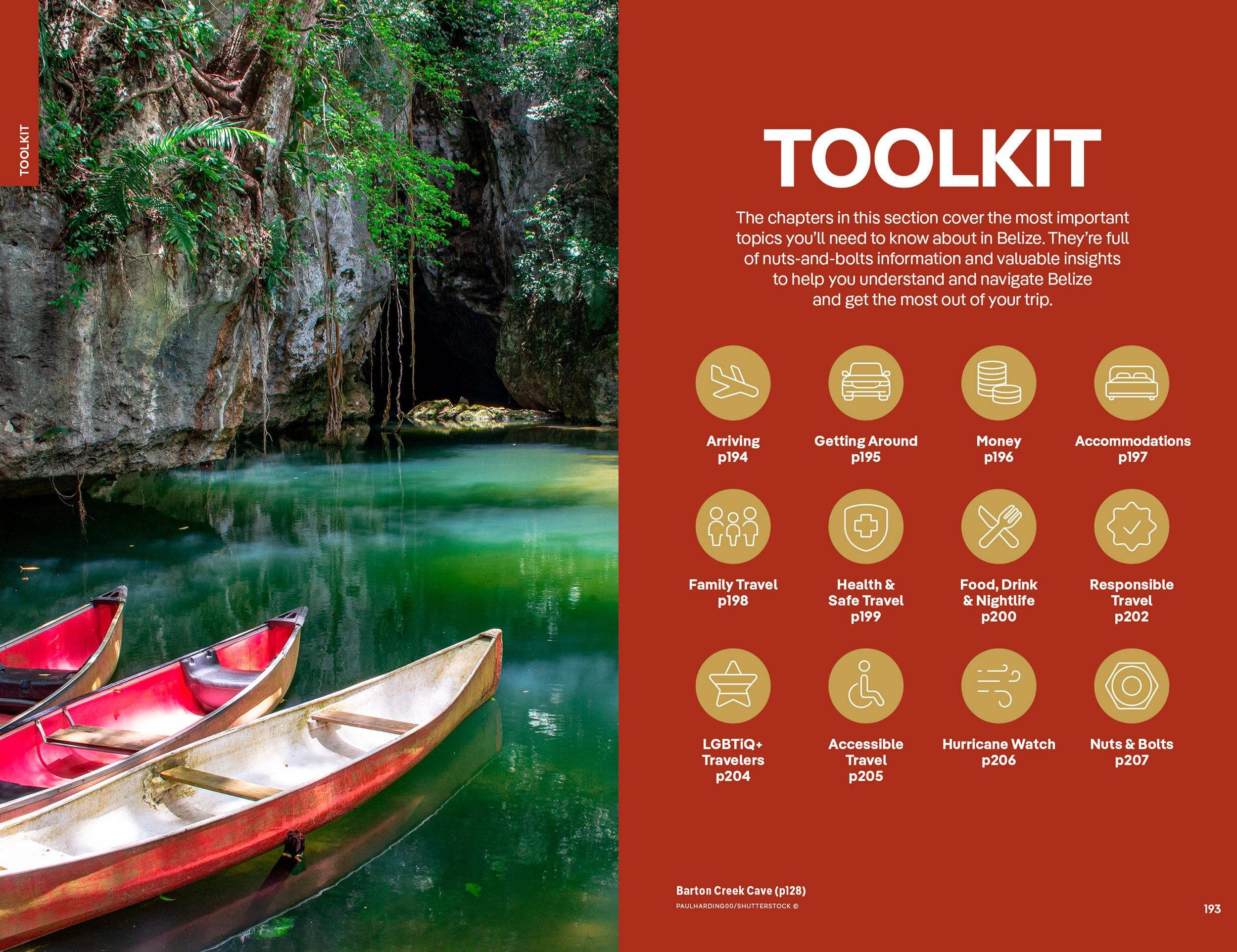 Lonely Planet Belize: Perfect for exploring top sights and taking roads less travelled