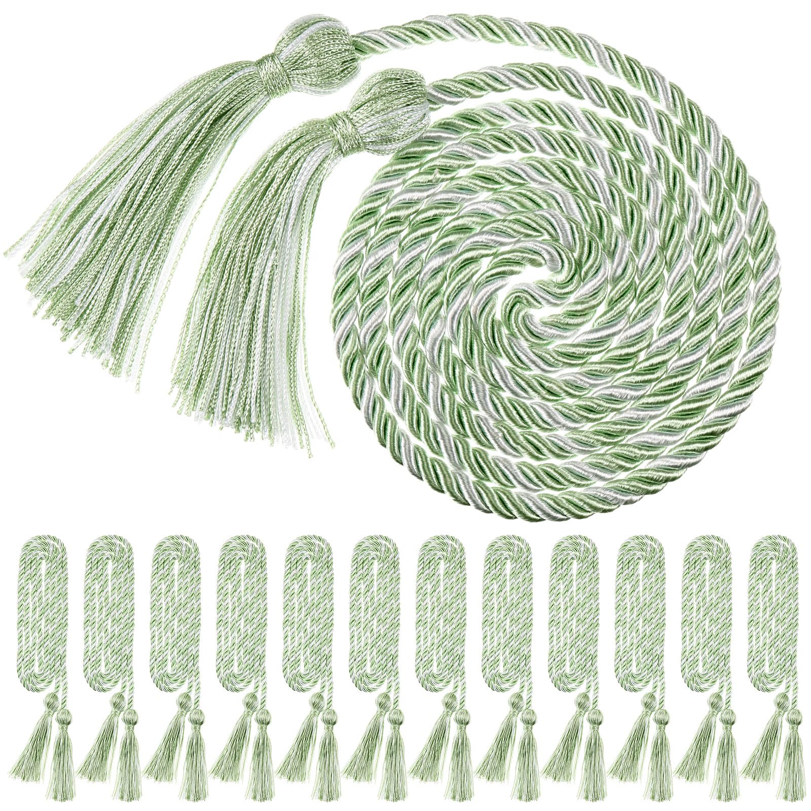 Cordón de honor WILLBOND verde para ceremonias escolares y fotos de graduación inolvidables