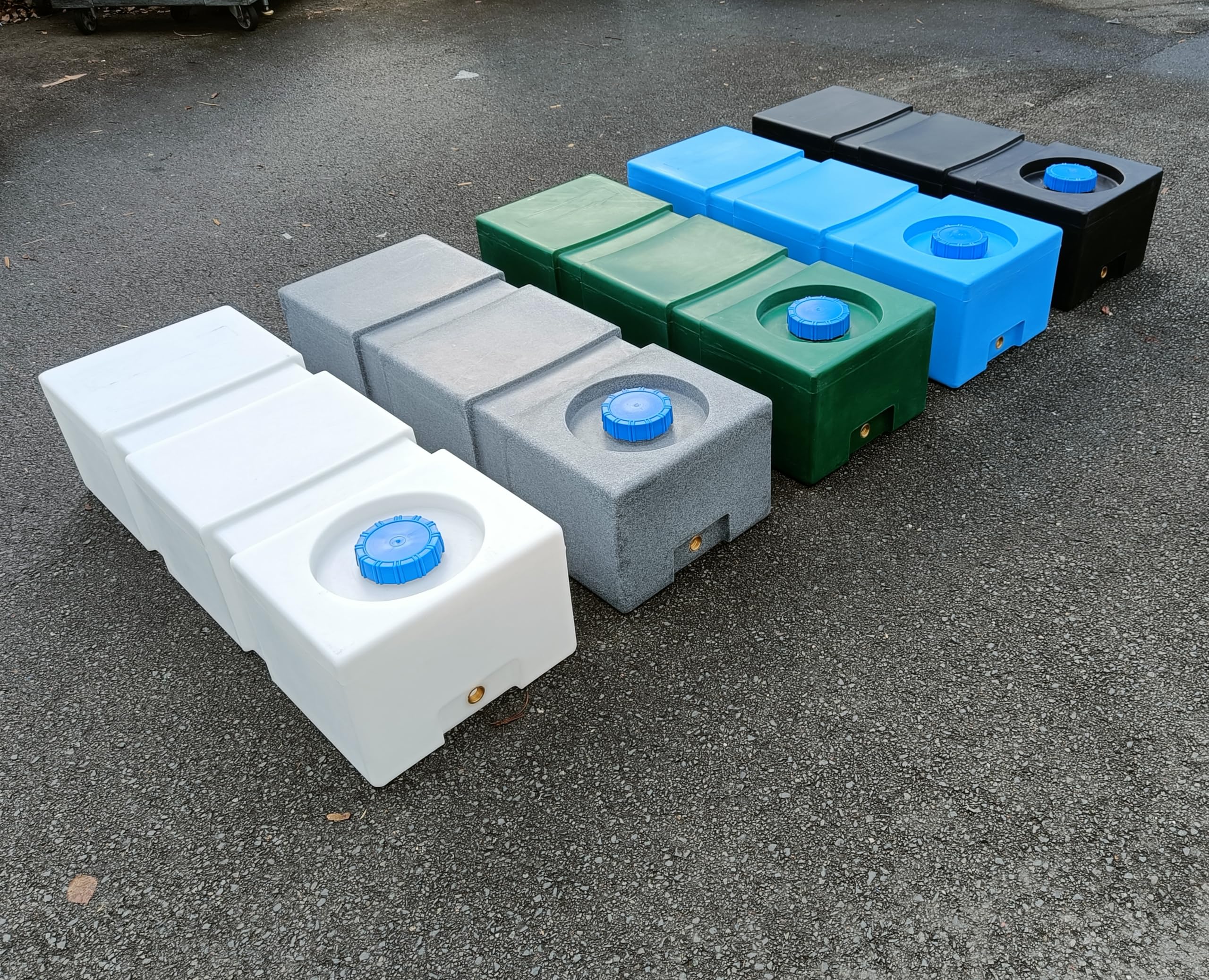Varile Depósito de agua potable Neo de 120 l, resistente al transporte, apto para alimentos, para barcos, caravanas, remolques