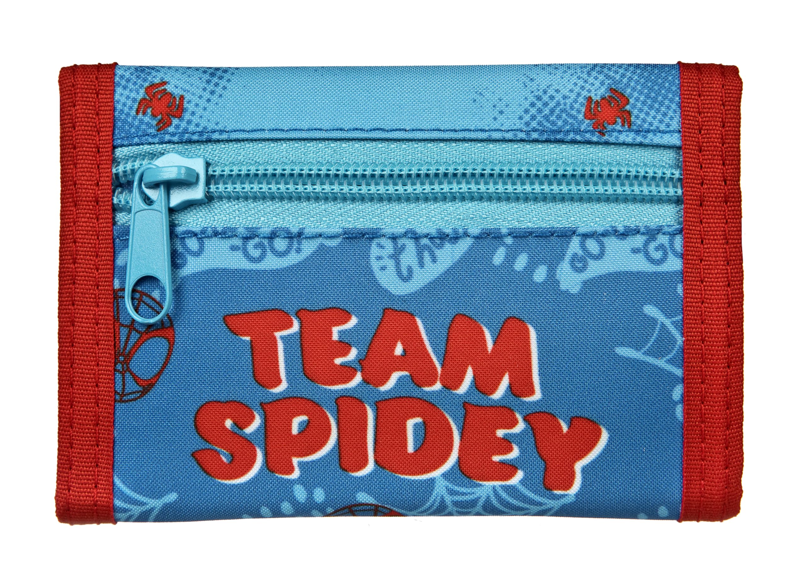Undercover Spidey Wallet for Kids, Boys, Girls and Teens, 8 x 13 cm, Neck Pouch, Safe for Money and Tickets, red, Standard, Classic, Red, std, Classic
