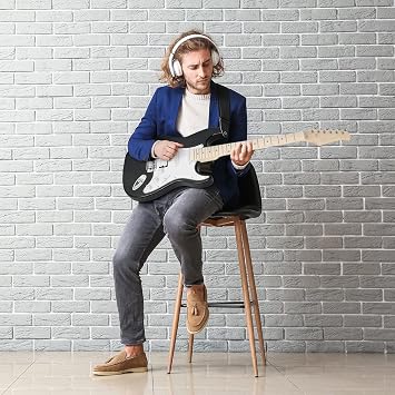 Ktaxon 39 Inch Electric Guitar Kit with Amp for Beginners, Black