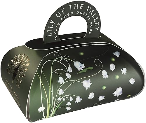 The English Soap Company, Bolsa de regalo grande de jabón de baño, lirio de los valles, 9.17 oz