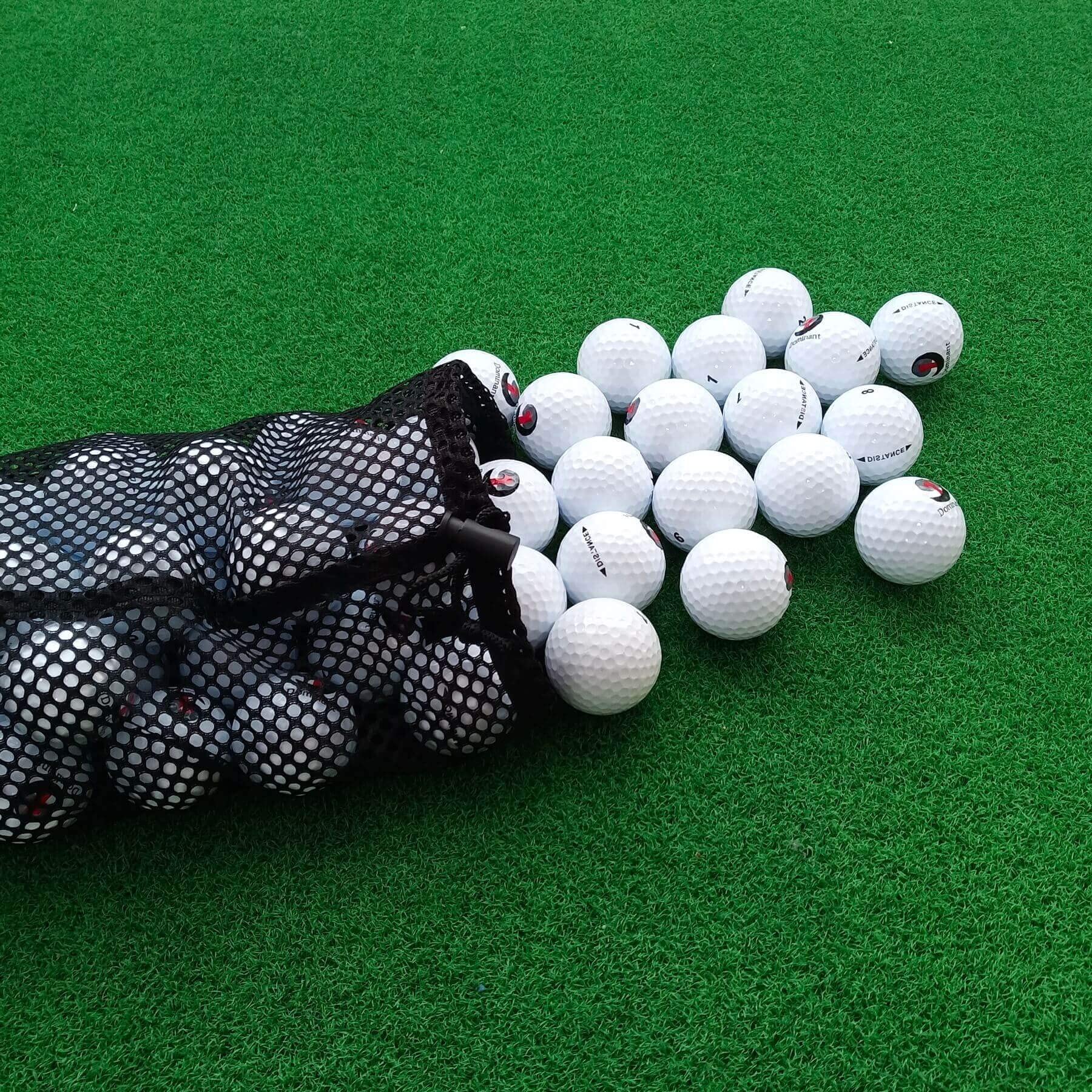 2 Stück Golfball & Spielzeug Lagerung Mesh Tasche, Golfball Tasche Sack, Golf Mesh Tasche, Mehrzweck-Netztasche, Fit für Tischtennisbälle, Kinder Spielzeug, Tauchen