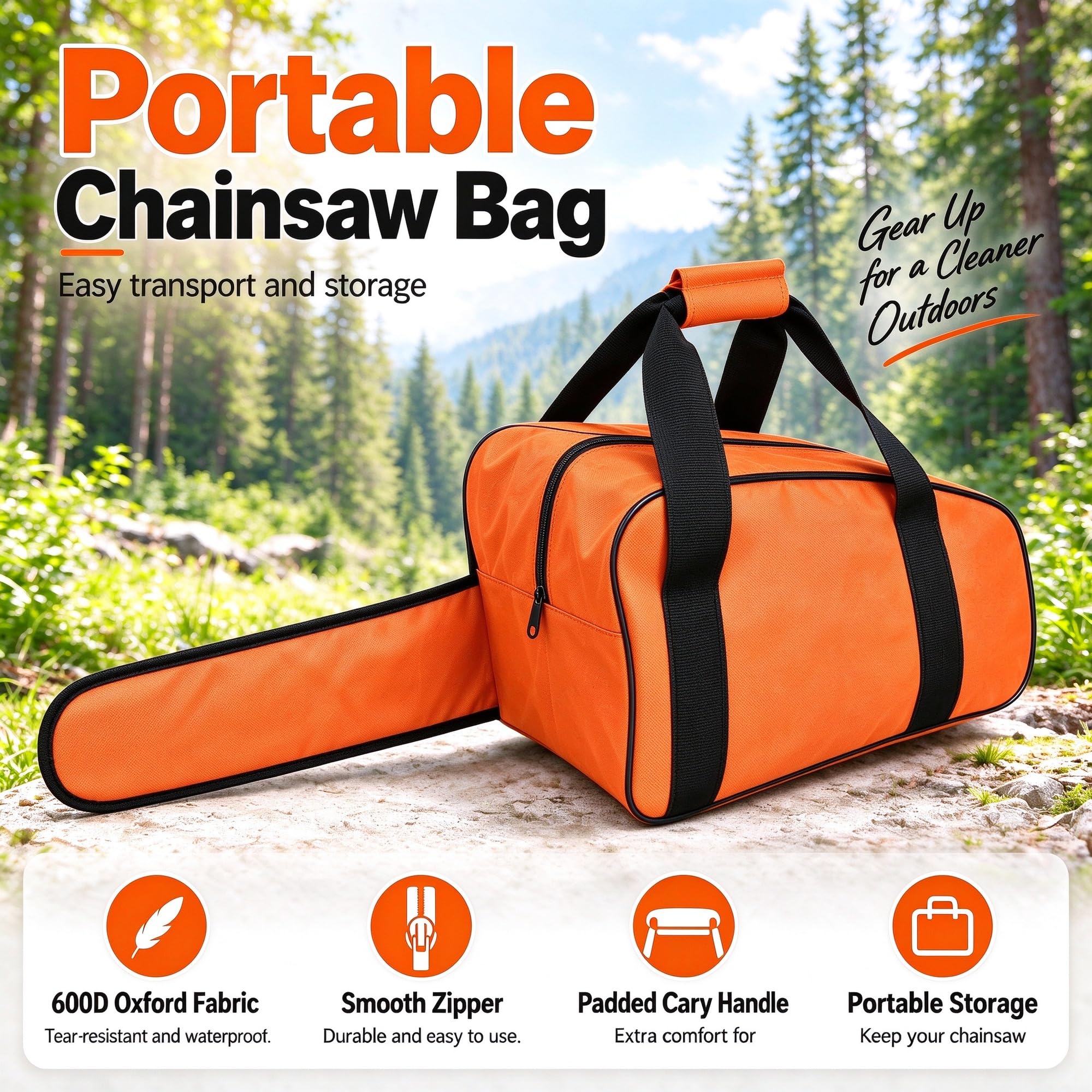 Bolsa Motosierra Impermeable para Atlas 56937
