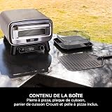 Ninja Artisan, Forno Elettrico per Pizza e Friggitrice ad Aria, Grigio - 11