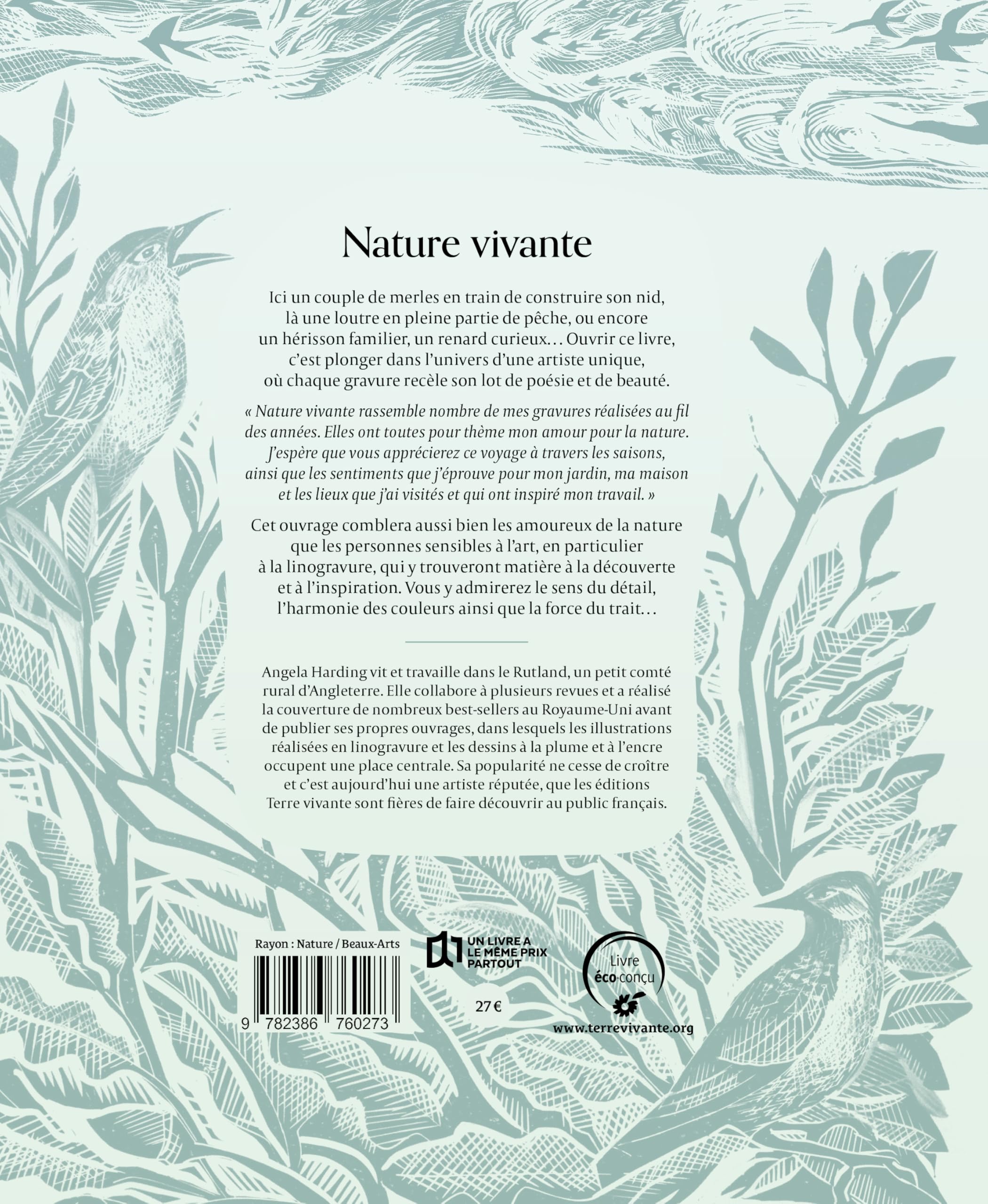 Nature vivante: Quatre saisons dans l'oeil d'une artiste