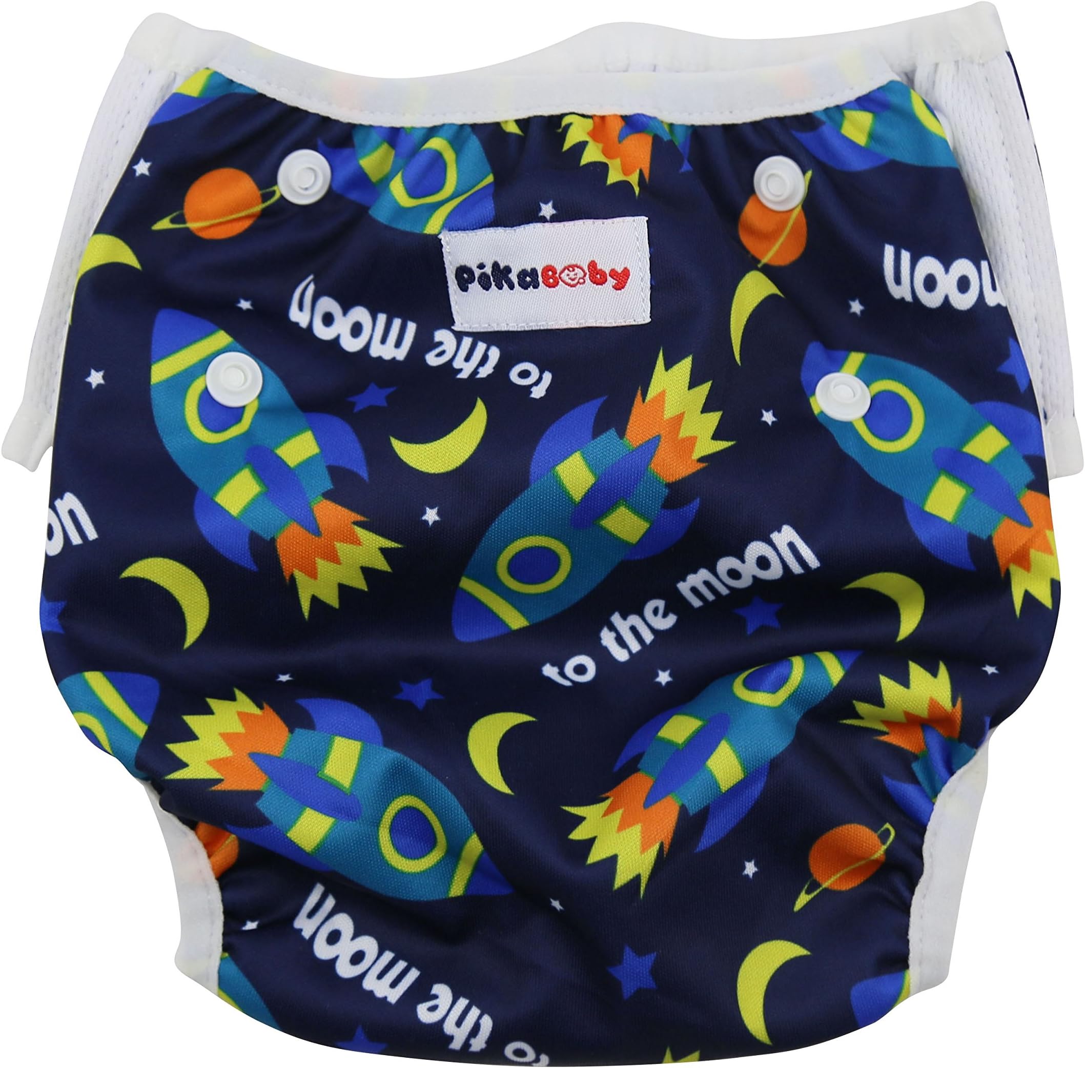 Baby swim diapers - Premium, stylish, Adjustable reusable swimming suit diapers shirt for toddler, boys and girls