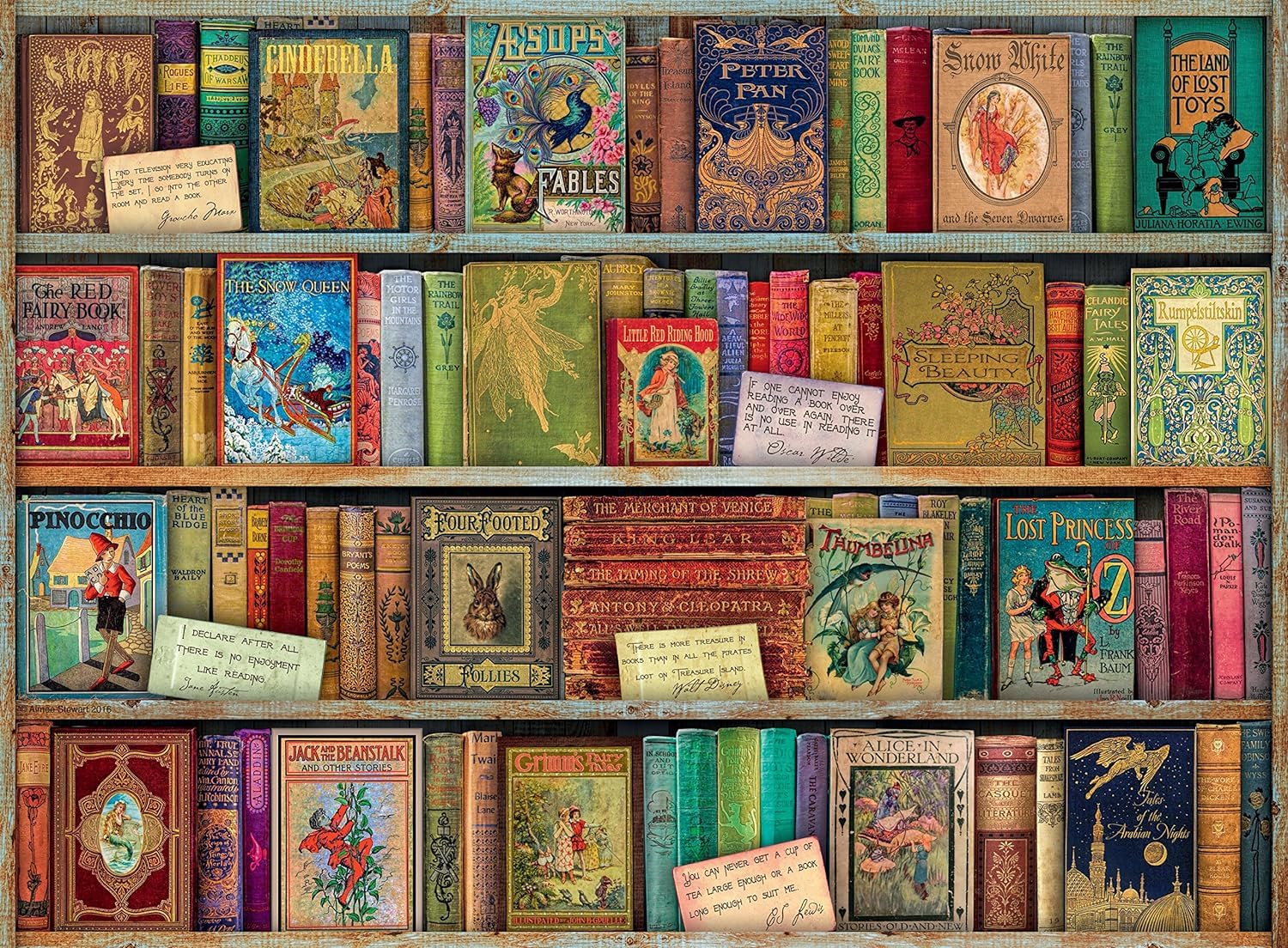 Vintage Library Jigsaw Puzzle