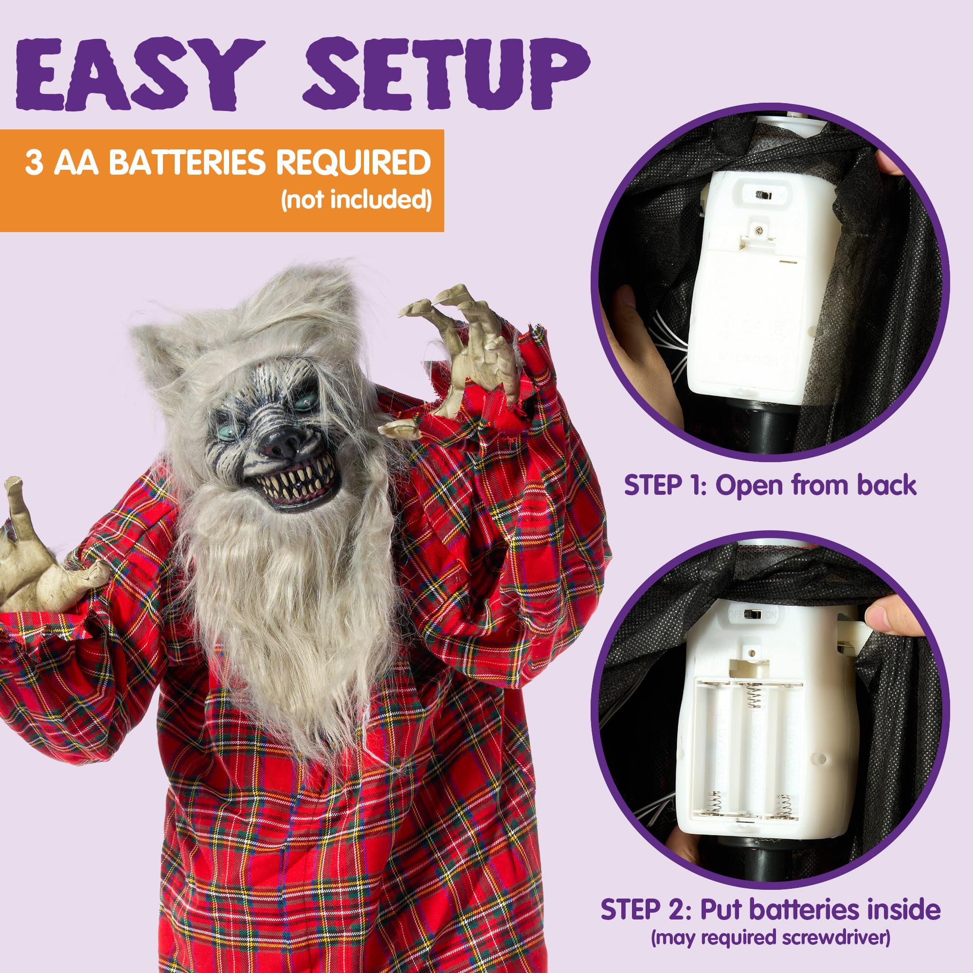 ジェミー・インダストリーズ製のハロウィン用アニマトロニクス装飾品　3点 ジェミー・インダストリーズ製のハロウィン用アニマトロニクス