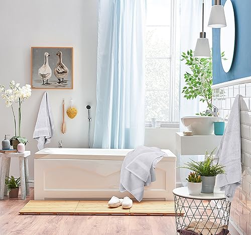 Vista 20 de Utopia Towels - Juego de toallas de 8 piezas, 2 toallas de baño, 2 toallas de mano y 4 para la cara, 100% algodón hilado en anillo, 600 GSM, Gris