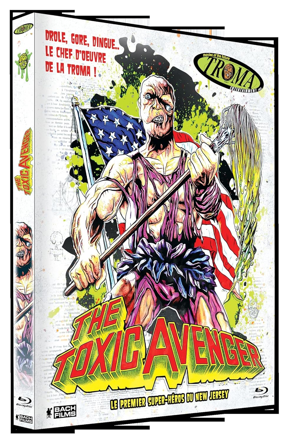 Amazon Com Toxic Avengers Brd Blu Ray Kaufman Movies Tv