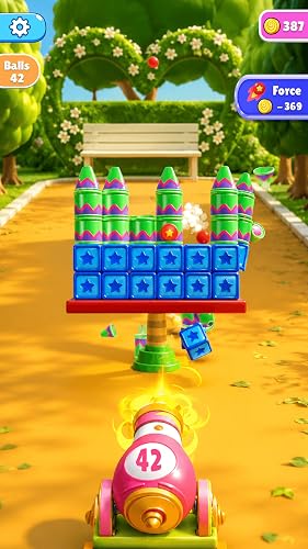 Cannon Blast Festival 3D: Shoot & Smash Towers, Smash Blocks and Chain Reaction Adventure Game 2026 – vue 6