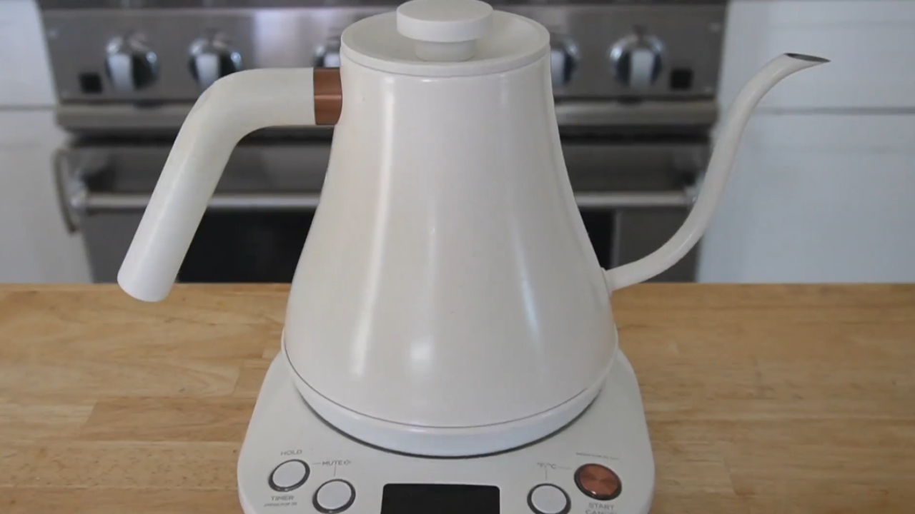 REVIEW Mecity Electric Gooseneck Kettle With LCD Display on Amazon Live