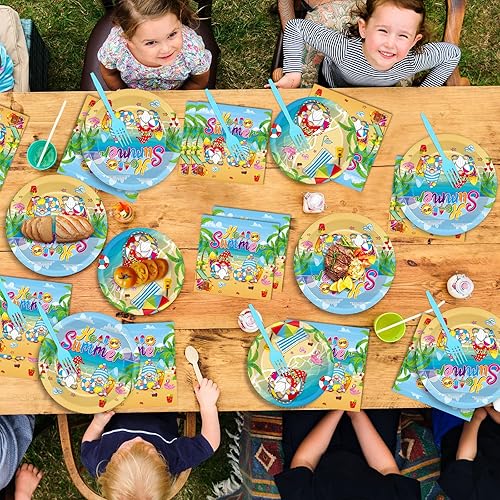 Miniatura 174 de Juego de 96 platos de fiesta de avión, servilletas, vajilla de avión, suministros para fiesta de cumpleaños, vajilla de papel desechable