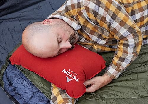 Vista 61 de Teton Camp - Almohada (zorro), color negro