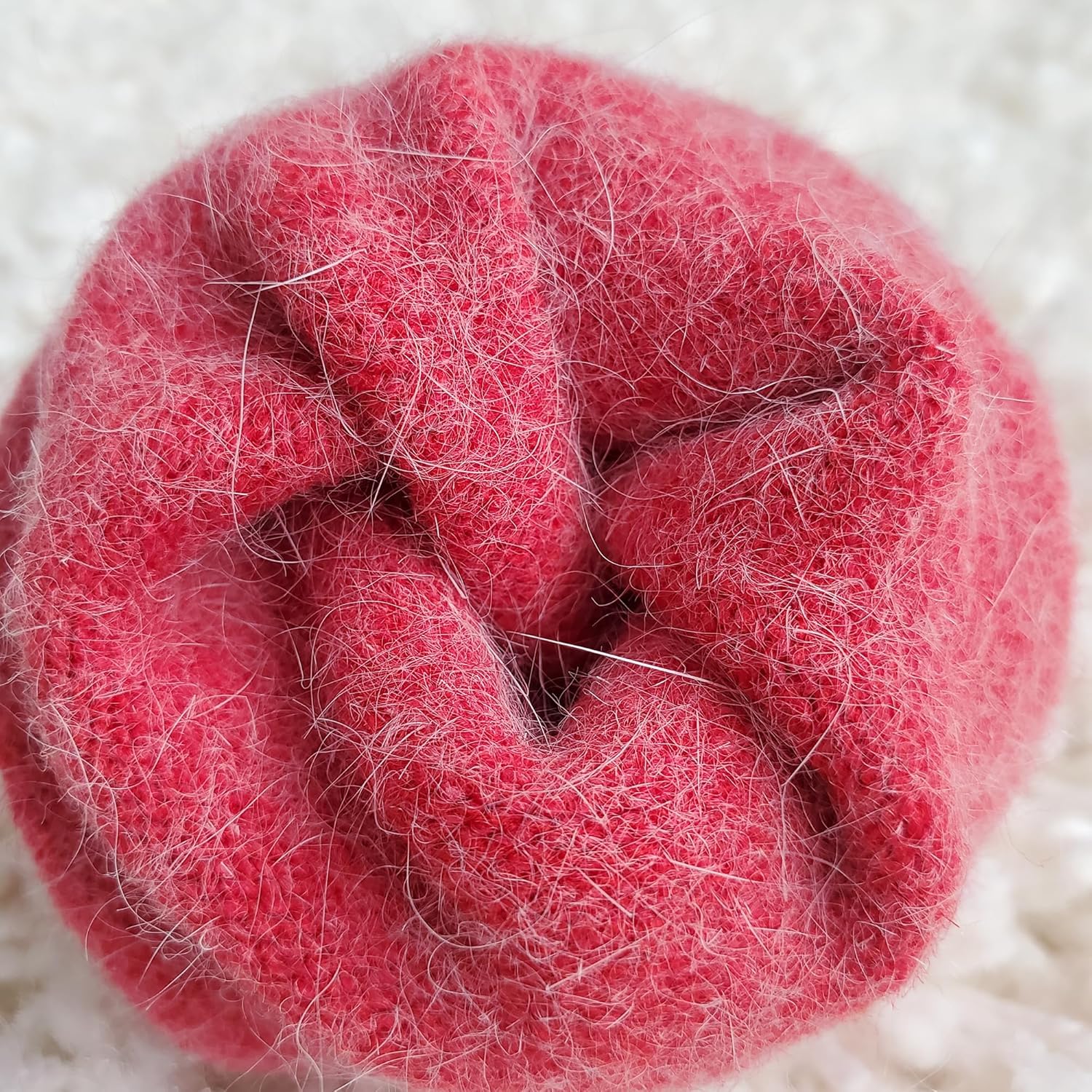 2 Pairs Plain Fuzzy Fluffy Angora Wool winter warm and soft women's socks, Christmas gift