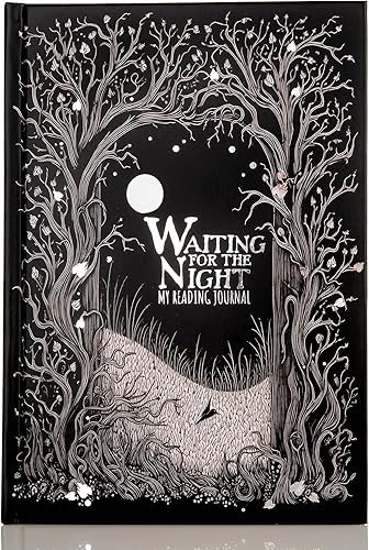 CON*QUEST Conquest Journals Waiting for the Night Readers Journal, de inspiración gótica, 150 páginas, 6 x 8.5 pulgadas, encuadernación plana, 2