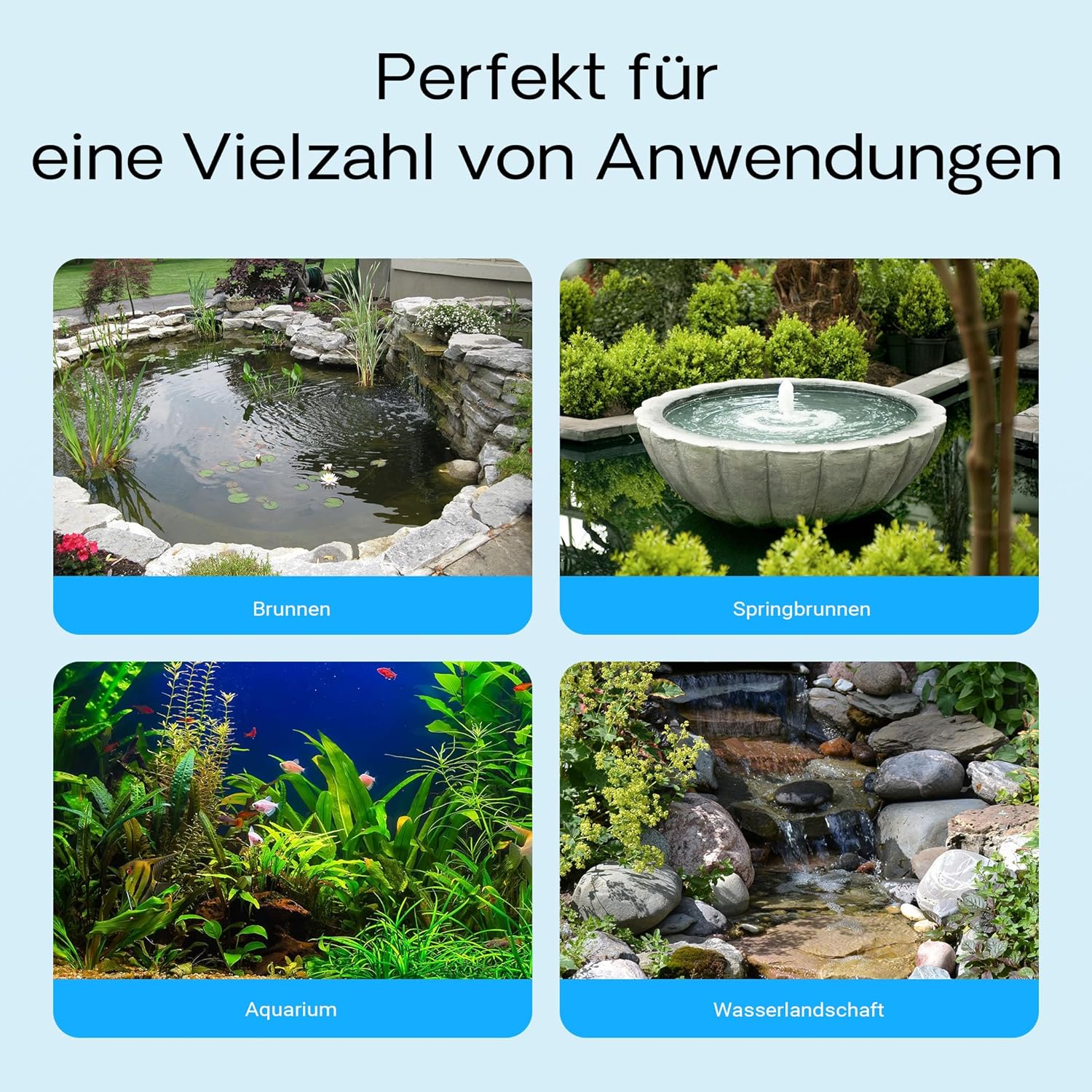 SunSun Grech CHJ-3000 793 GPH Aquarium Submersible Fountain Pump