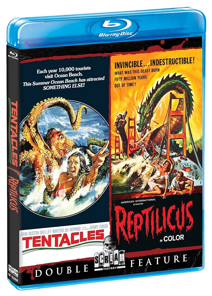 Tentacles / Reptilicus (Blu-ray): Amazon.ca: Bent Mejding