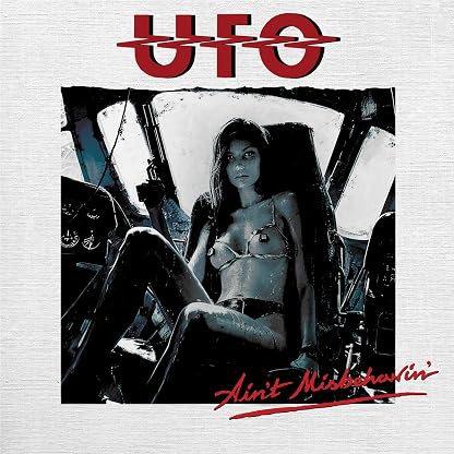 AIN'T MISBEHAVIN (RED VIYNL/REISSUE) por UFO, capa do álbum