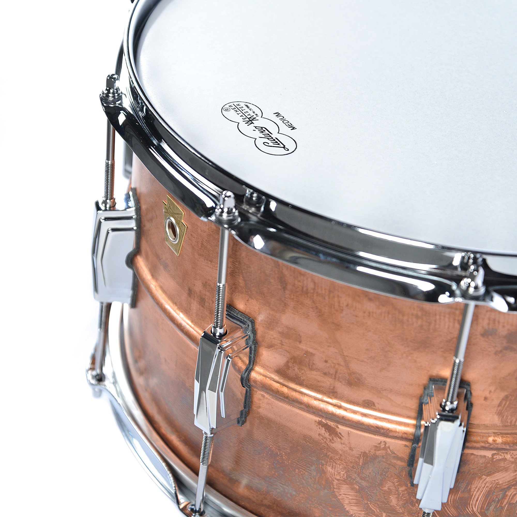 Amazon | Ludwig 銅 フォニック スネア ドラム - 8 インチ X 14 インチ 