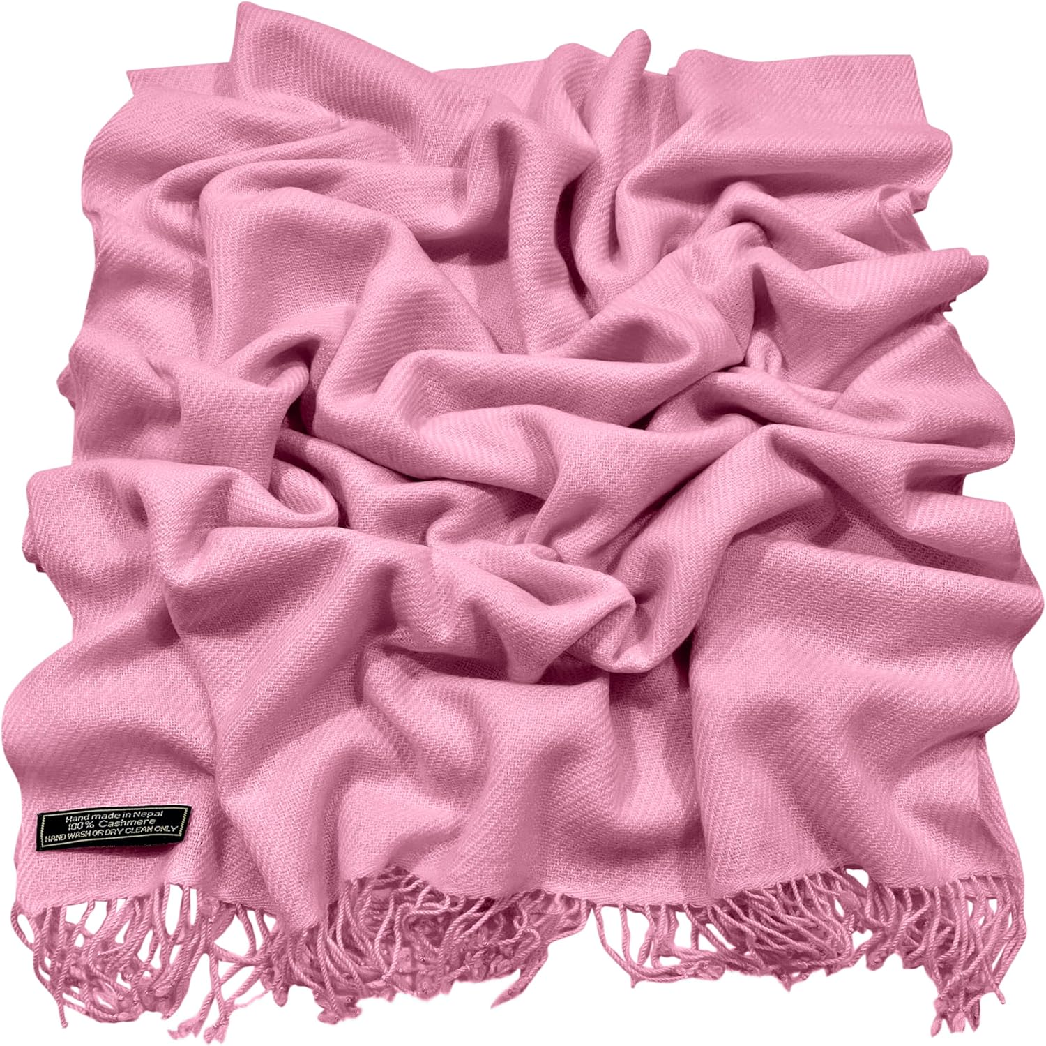 CJ Apparel 100% Cashmere Shawl Pashmina Scarf Wrap Stole Head Wrap Gift Hand Made in Nepal New