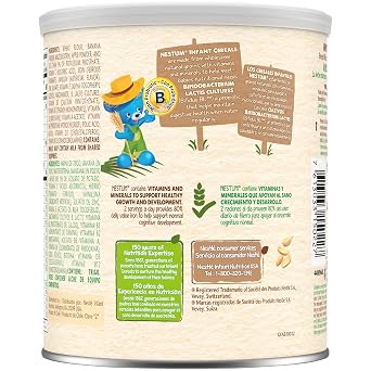 Nestle Nestum Infant Cereal Wheat and Fruits, 9.5 Ounce (Pack of 3)
