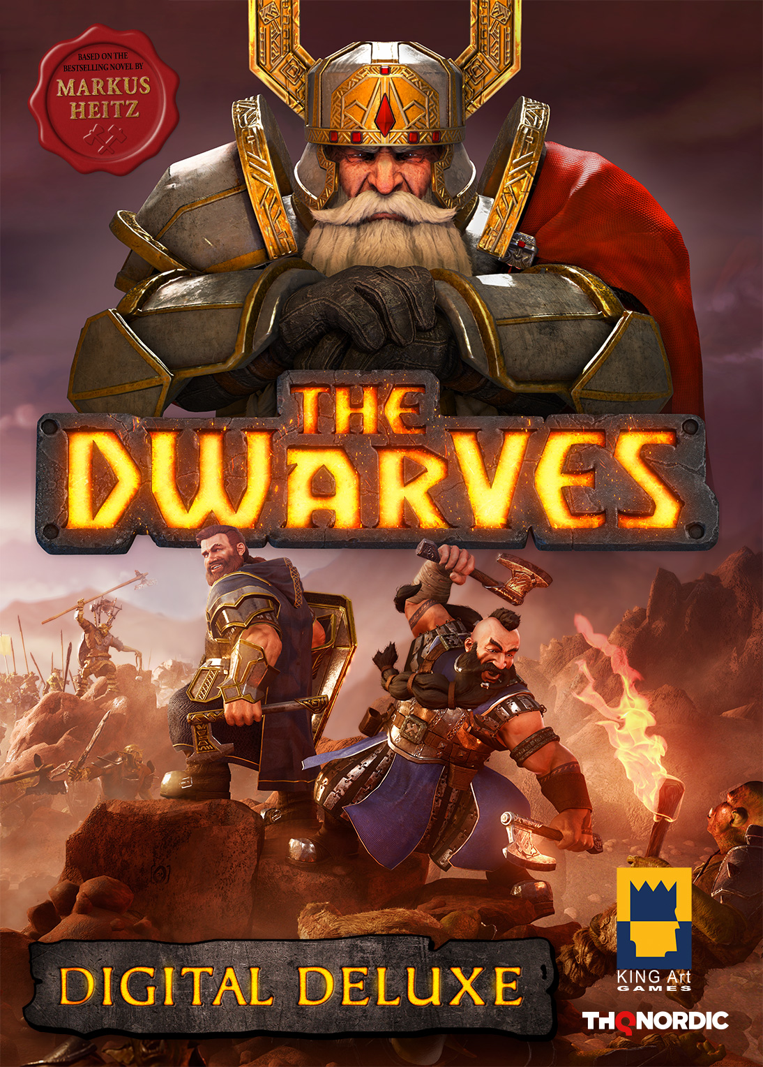 The Dwarves Digital Deluxe Edition clé Steam de jeu vidéo fantasy PC