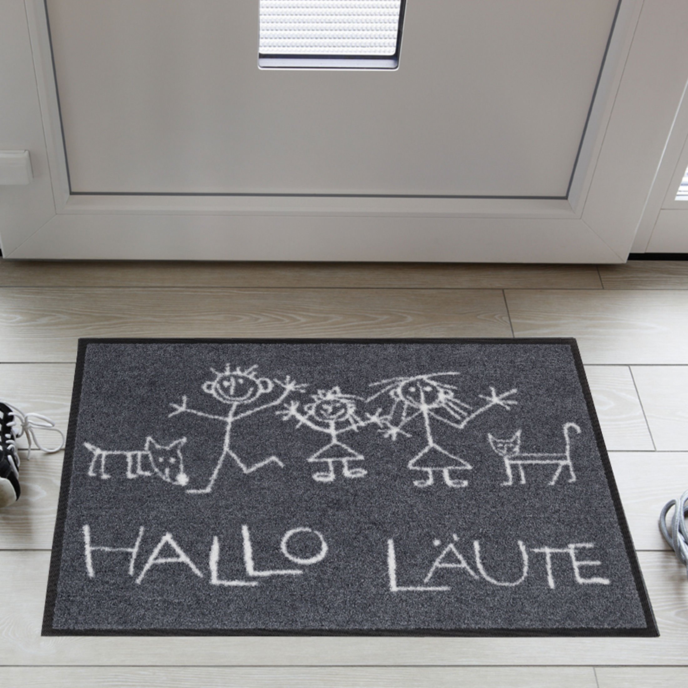 Efia Fußmatte Hallo LÄUTE 50 x 75 cm - (S.LD0107-050X075)