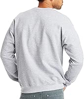 Vista 38 de Hanes Men's Ecosmart Fleece Sweatshirt, Pullover Crewneck Sweatshirt, Big & Tall, 1 or 2 Pack Denim Blue - 1 paquete