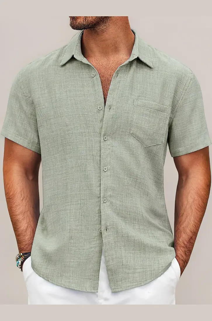 Lymio Regular Fit Shirt for Men|| Men Stylish Regular Fit Shirt (Resort-Slub)