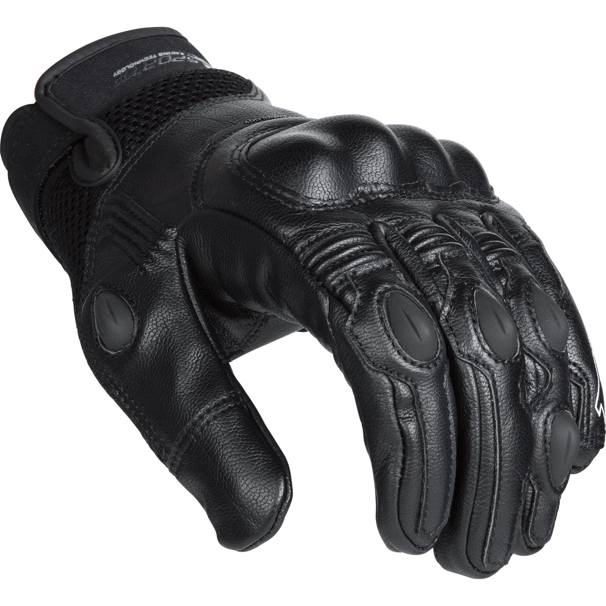 flm handschuhe kurz Motorcycle Gloves Short Motorcycle Gloves Leather Sport 5.0, Men, Sportler, Summer, Black, 8 Automotive Rahmenhöhe:43cm Lenkertasche, Fahrradzubehör, Mountainbike Tasche. Random Stuff