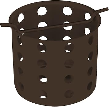 Dawn SDDF48000MB Hair & Debris Shower Drain Strainer, Matte Black