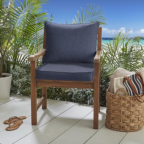 Miniatura 2 de Sorra Home Juego de almohada y cojín con cable para interiores y exteriores, Spectrum Indigo/Spectrum Indigo 72 unidades