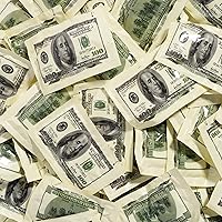 Vista 1 de Dinero Mentas – 100 Pack, 2 Mentas por pack – Sabor a hierbabuena, envuelta individualmente