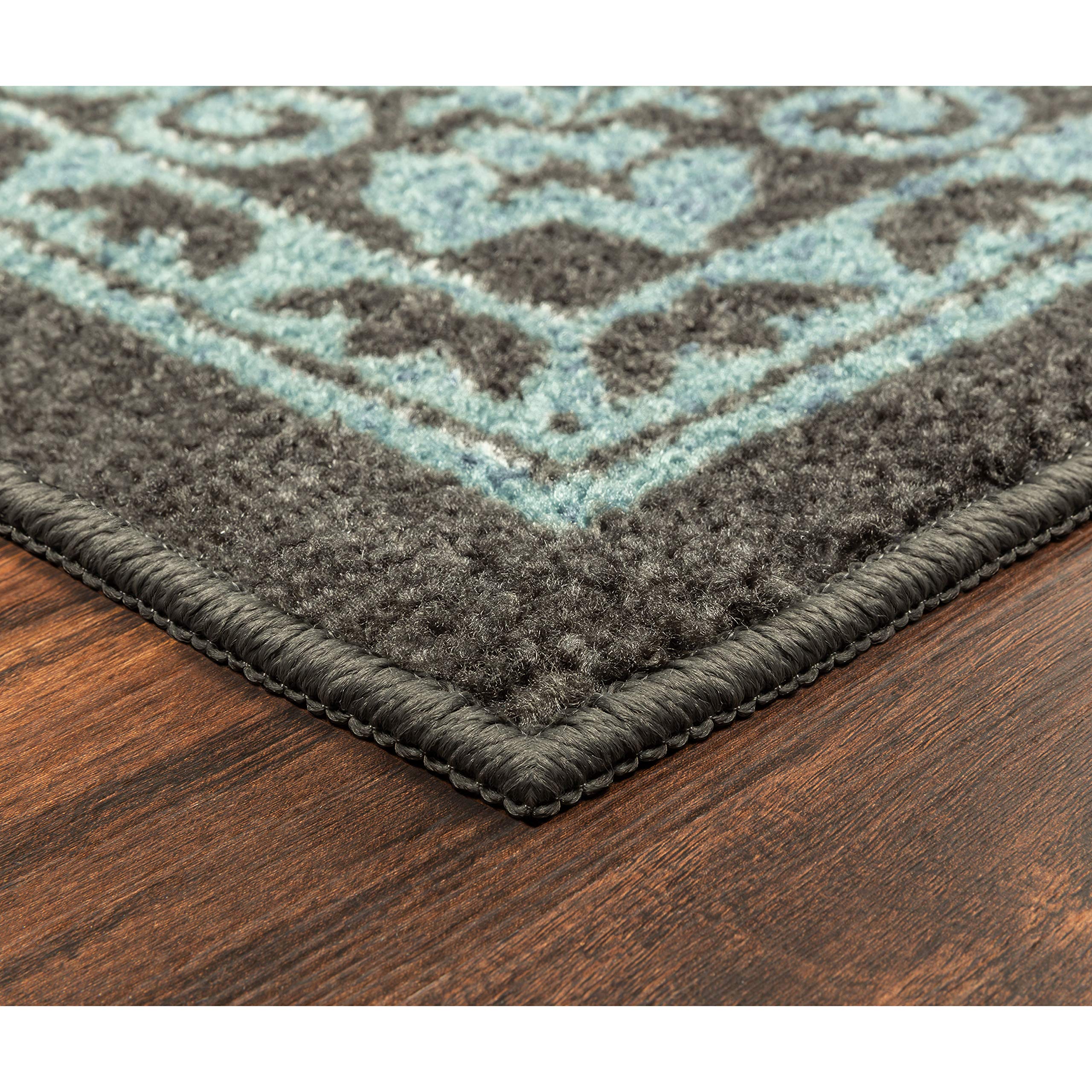 Maples Rugs Pelham Vintage Runner Rug Non Slip Washable Hallway Entry