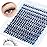 PHKERATA Natural Lash Clusters Wispy Eyelash Clusters 160 pcs Individual Lashes D Curvature Wispy 10-16 mm Cluster Eyelash Extensions DIY Eyelash Extension with Thin Lash Band