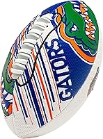 Vista 7 de Franklin Sports NCAA - Mini balón de fútbol juvenil - 8.5 pulgadas SPACELACE textura de fácil agarre, perfecto para niños