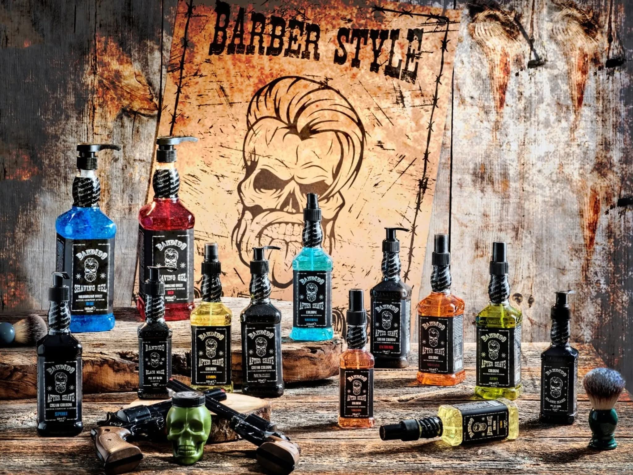 Bandido Hair Spray Maximum Hold Extra Volumen 400ml Haarspray Friseurbedarf Haar Styling für alle Haartypen Hairspray für Damen und Herren (6x 400ml)