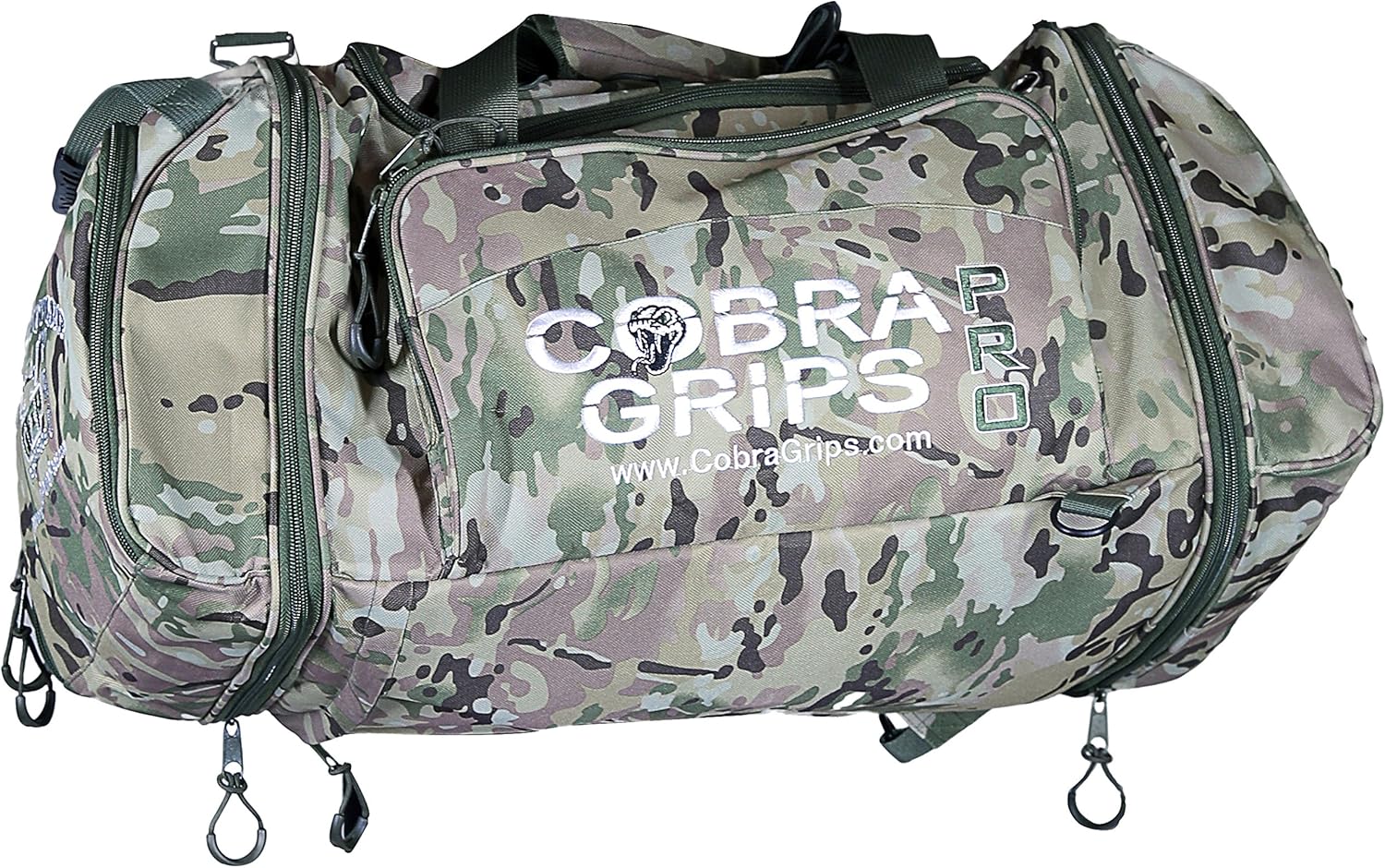 Sport Large Gym Duffle Travel Bag Wet Dry Storage Carry On Cobra Grips BackPack