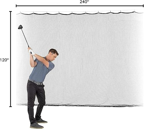 Miniatura 8 de GoSports Red deportiva  Red de golpeo para golf, béisbol, hockey, fútbol, LAX y más  10 pies, 15 pies, 20 pies