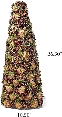 Miniatura 5 de Christopher Knight Home Árbol de Navidad de mesa, natural
