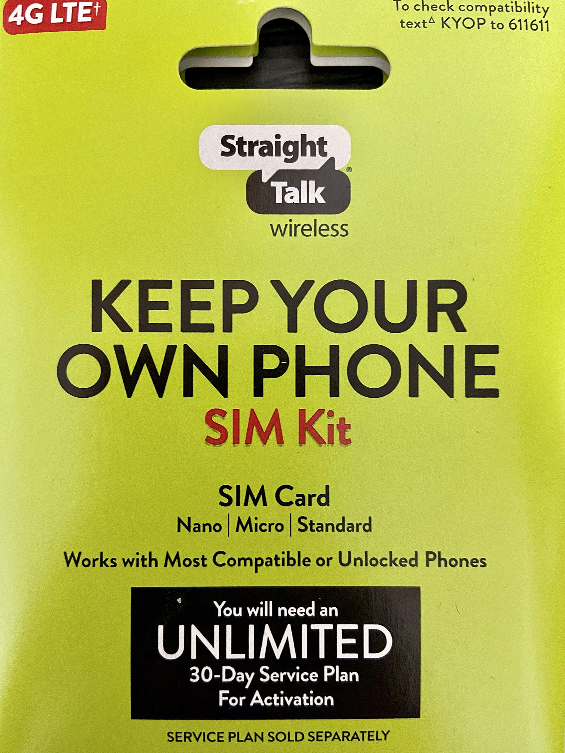 Bring Your Own Phone Activation Kit