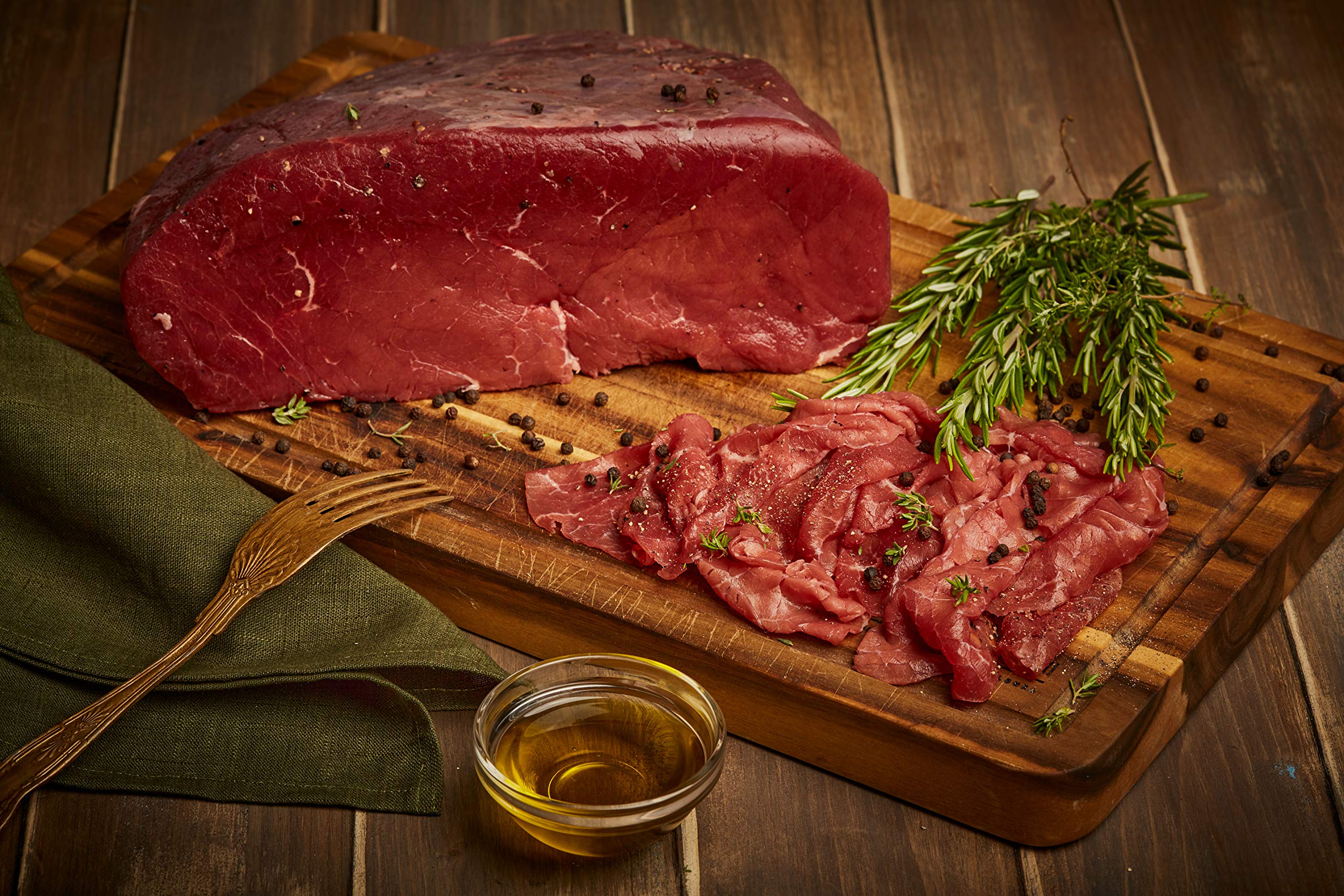 Carne salada Salumi Pasini® | prodotto tipico del Trentino | Fesa di manzo | 2,4 kg