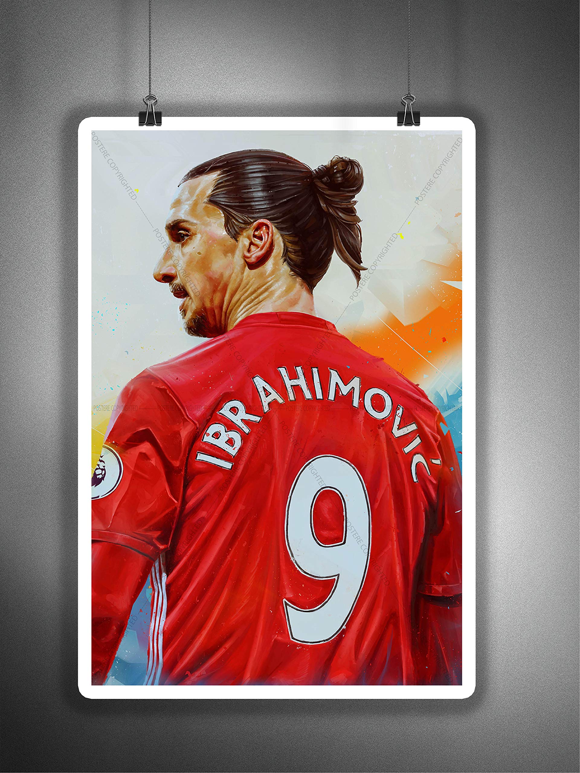 Postere Zlatan Ibrahimovic Swedish Professional Footballer, Number 