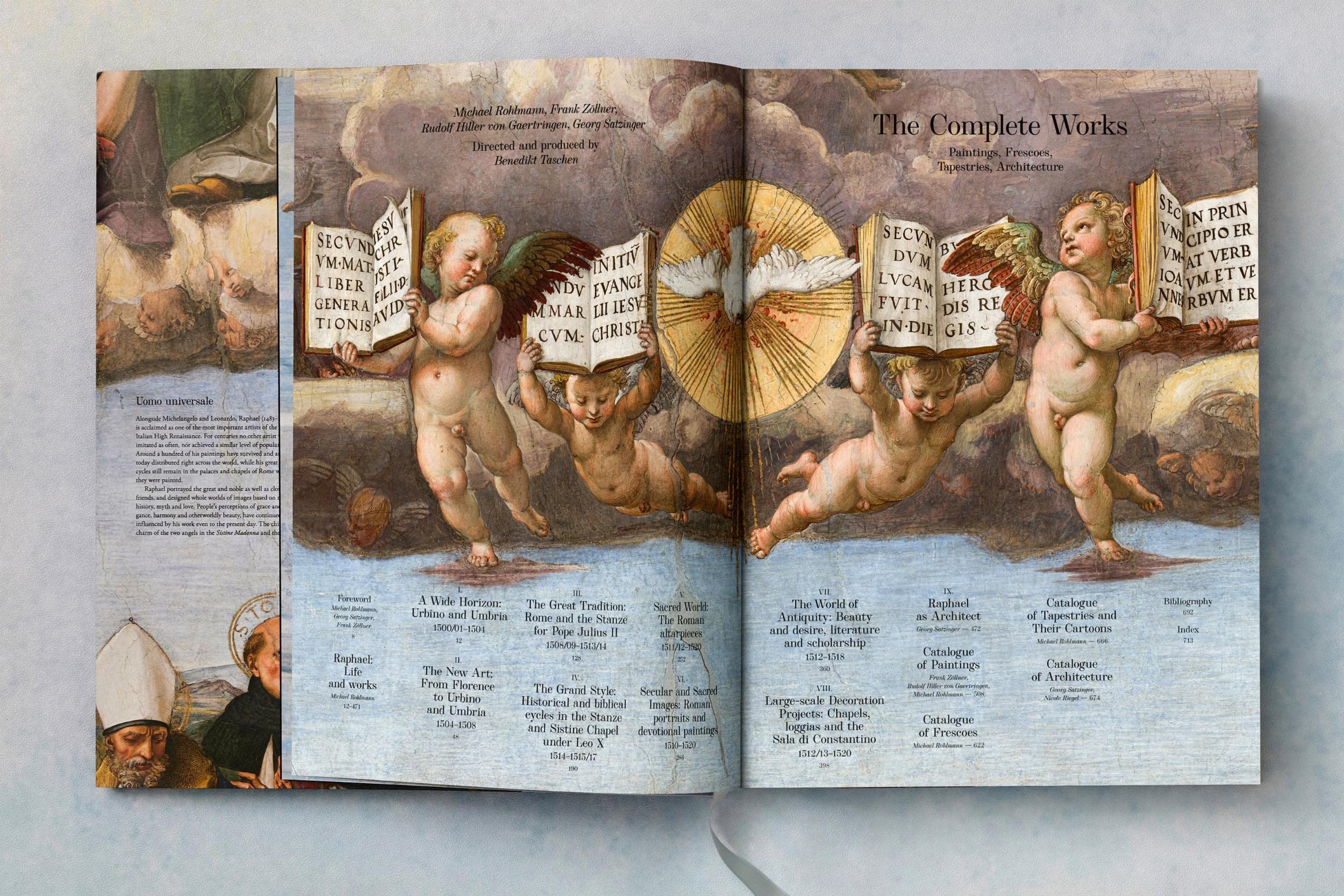 Raffaello: L'opera completa. Dipinti, affreschi, arazzi, architettura
