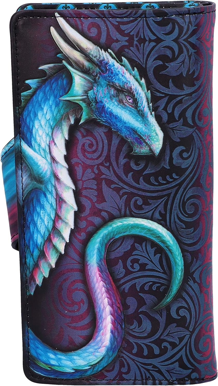 Nemesis Now Dragon Embossed Purse, Multi-Slot Wallet, Baroque Designs, Fantasy Folklore Gift, 18.5cm - Image 5